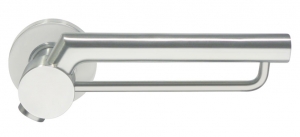 Valencia Lever Door Handle Set (stainless steel)